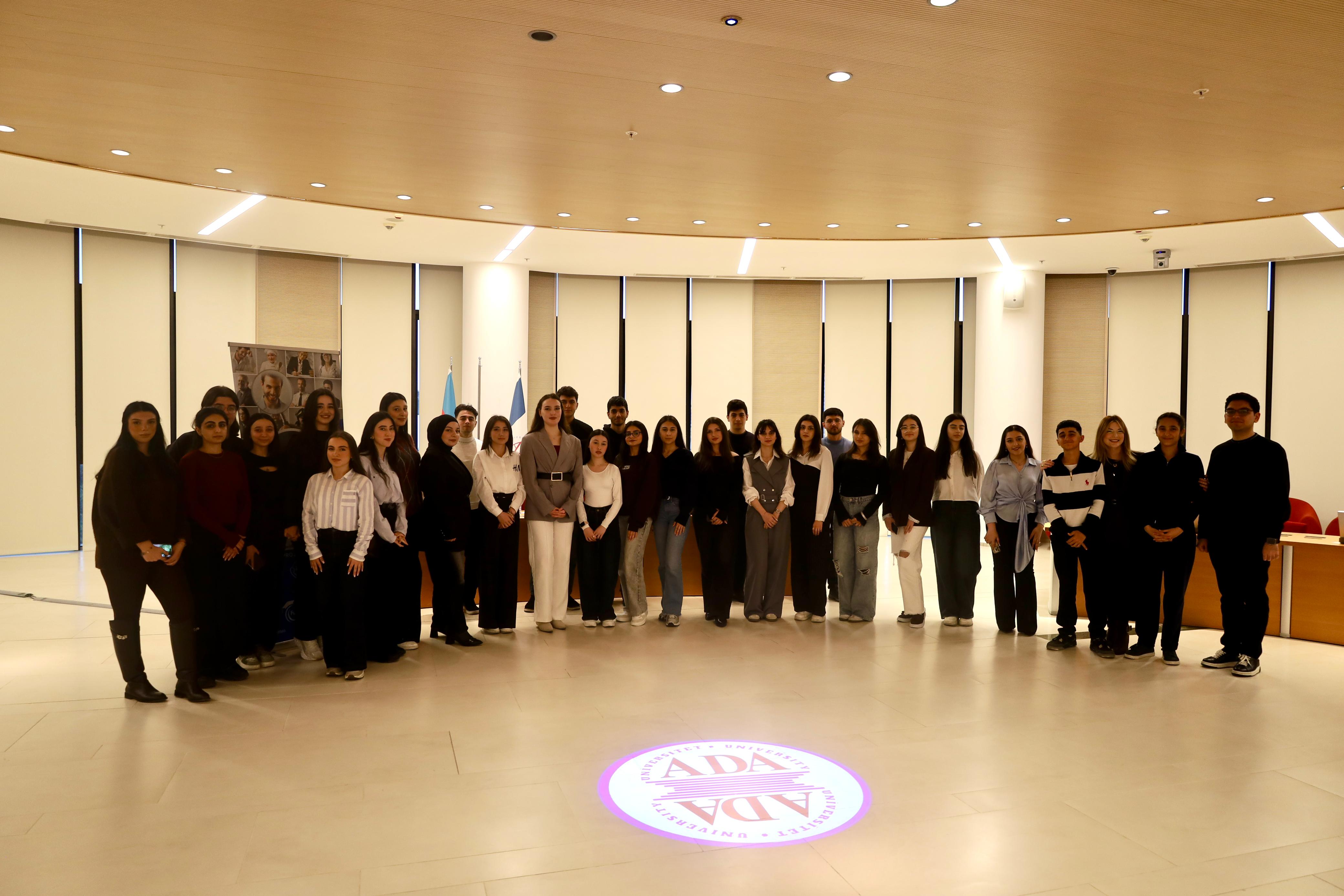 ADA University-də “Güclü Peşəkar Karyera necə qurulur?” seminarı uğurla baş tutdu